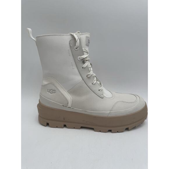 Uggs THE UGG LUG Women's NWD Boot White/Tan US Size 9.5 Medium NIB - Picture 4 of 12